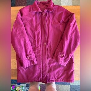 London Fog Deep Burgundy Jacket